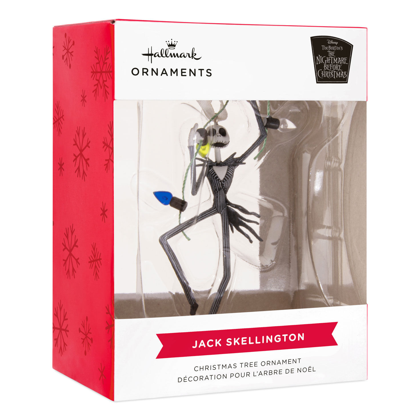 Disney Tim Burton's The Nightmare Before Christmas Jack Skellington With Lights Hallmark Ornament for only USD 11.49 | Hallmark
