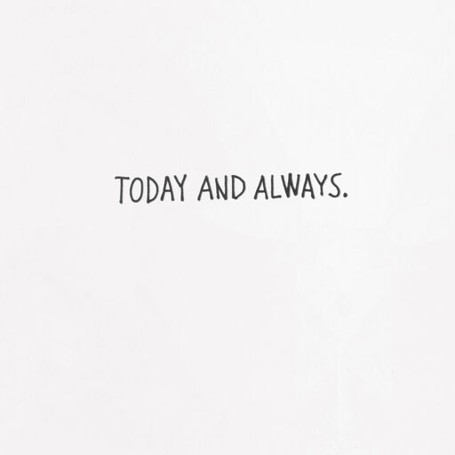 Person Flying Away With Heart Balloons Love Card, 