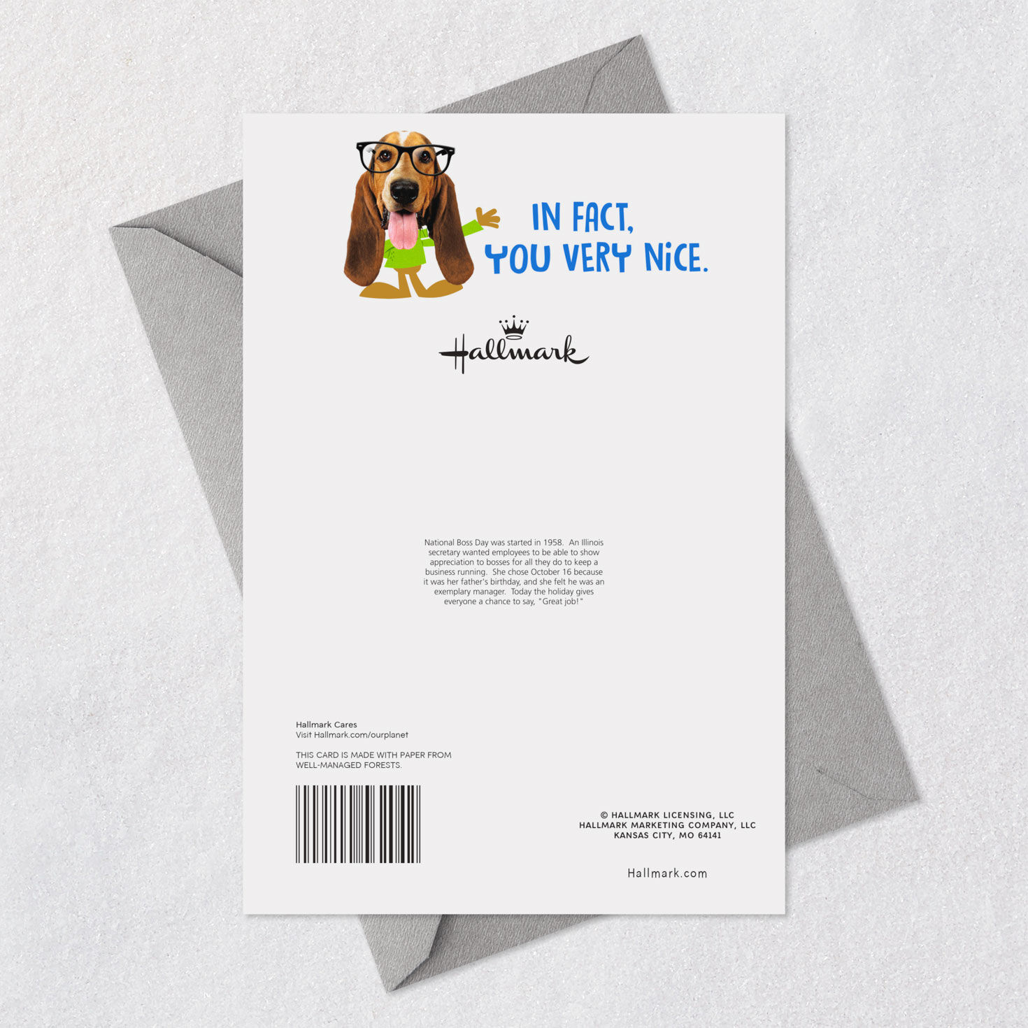 You Not Mean Funny Boss's Day Card for only USD 3.99 | Hallmark