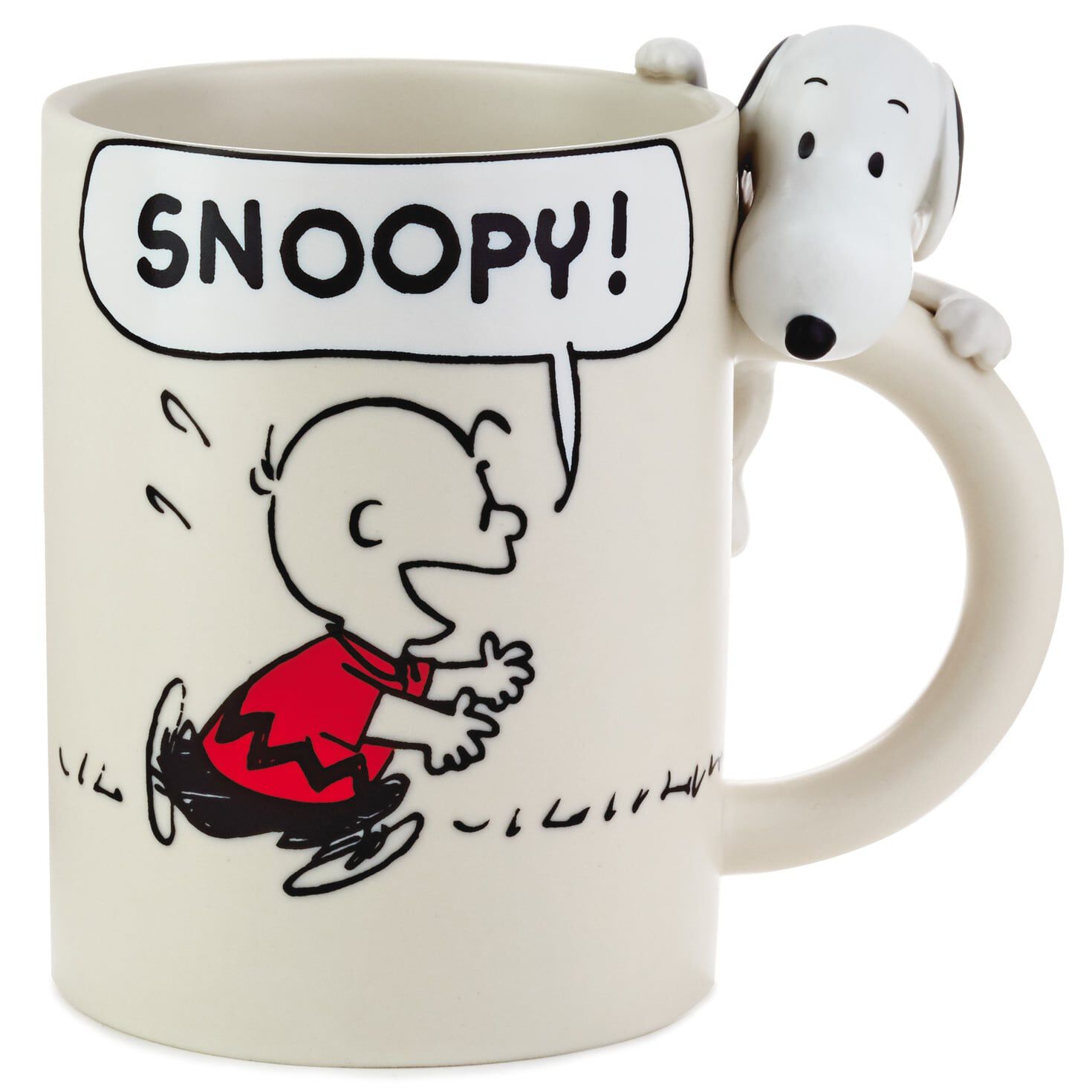 Peanuts Dimensional Snoopy And Charlie Brown Mug 16 5 Oz Mugs Teacups Hallmark