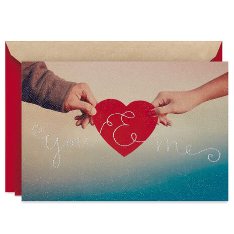 You & Me Valentine's Day Card, , large