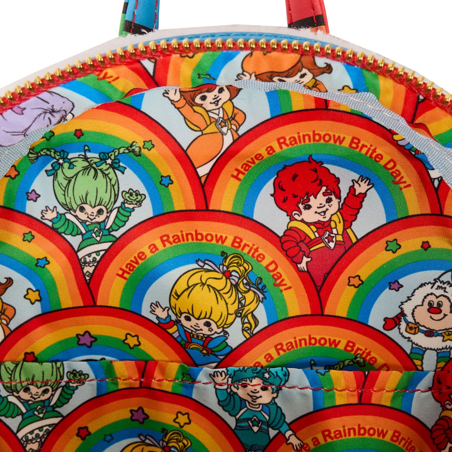 Loungefly Rainbow Brite Twink Light-Up Plush Mini Backpack