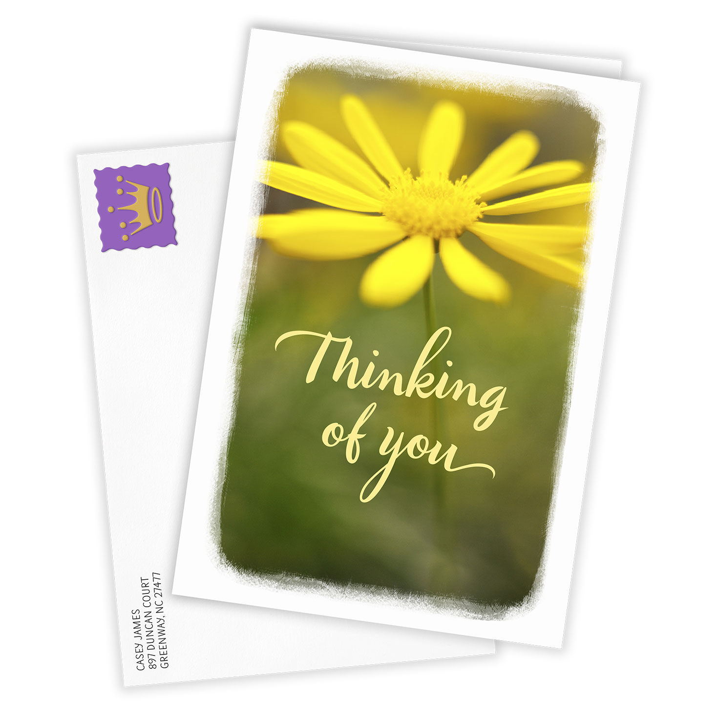 Have a Good Day Thinking of You Photo Card, , large image number 2