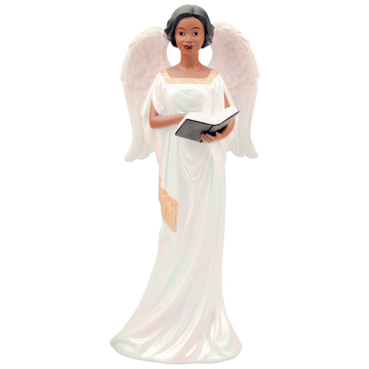 AfricanAmerican Devotion Angel Figurine, 9" Figurines Hallmark