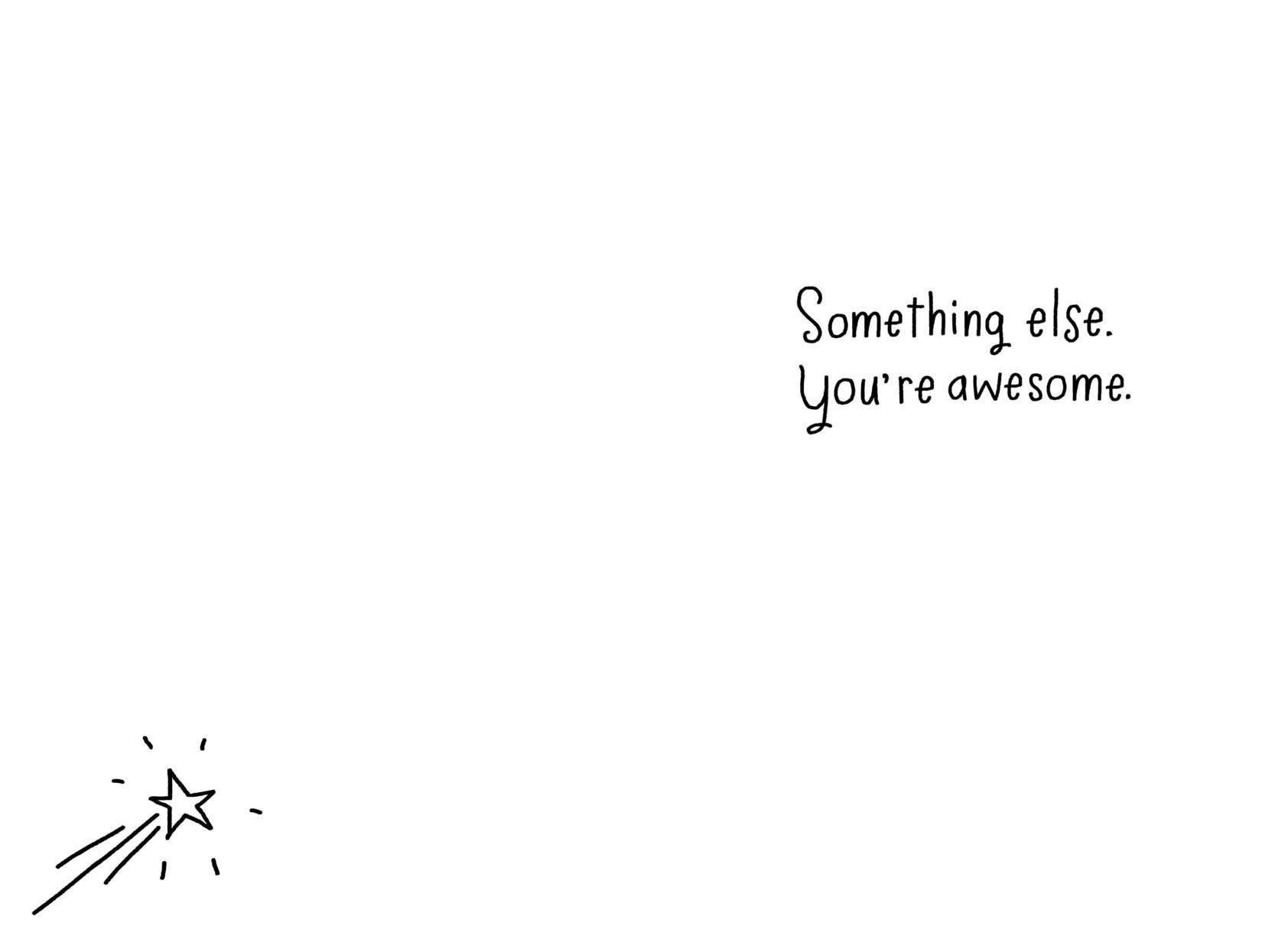 Awesome Possum Really Bad Poetry Funny Birthday Card