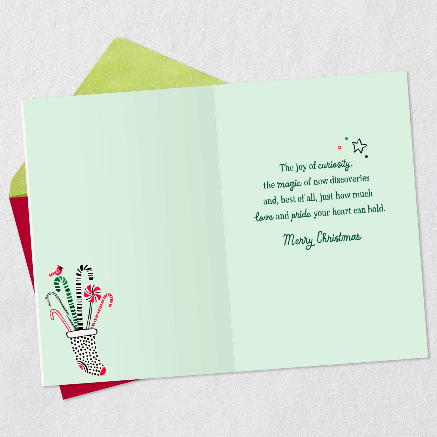 Love and Pride Christmas Card for Great-Grandson, , large image number 3