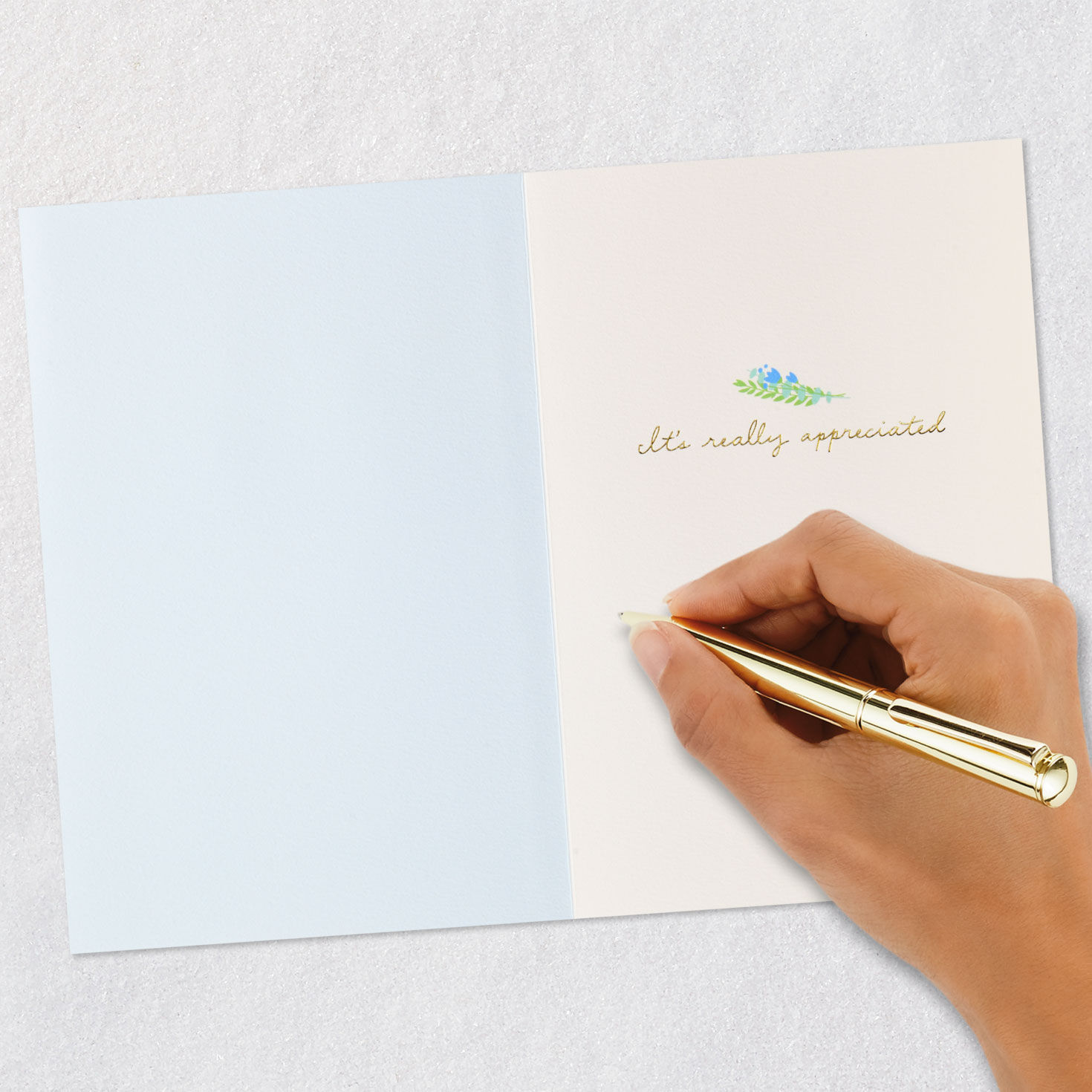 Peanuts&reg; Snoopy With Flower Bouquet Thank-You Card, , large image number 6