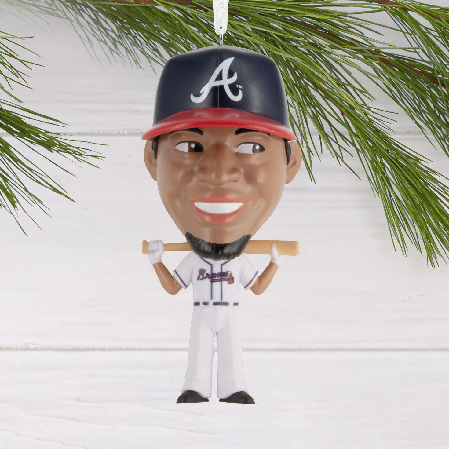 MLB Atlanta Braves&trade; Ronald Acu&ntilde;a Jr. Bobblehead Ornament, , large image number 2