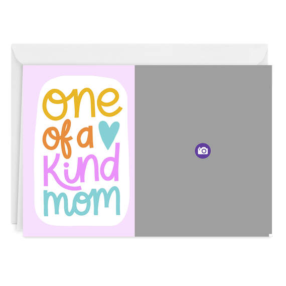 For a One of a Kind Mom Folded Love Photo Card, , large image number 3