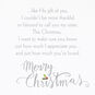Deer and Bird Christmas Card for Sister Sentiment image number 2