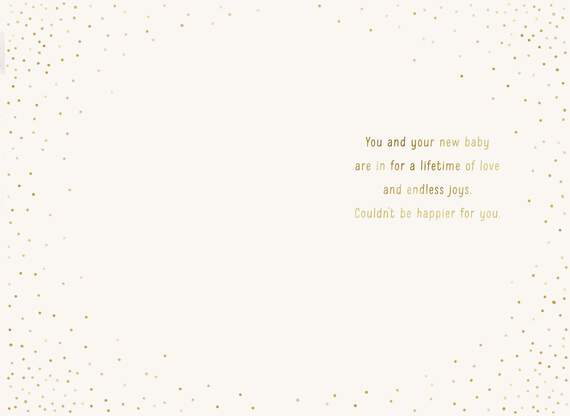 Loving Dads, Precious Child New Baby Card, , large image number 2