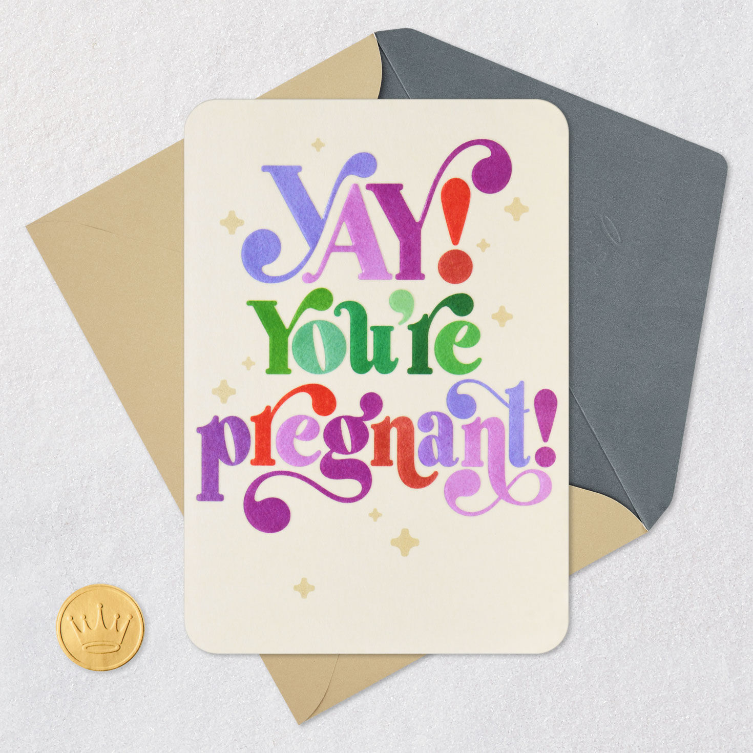 You're Pregnant! New Baby Card, , large image number 5