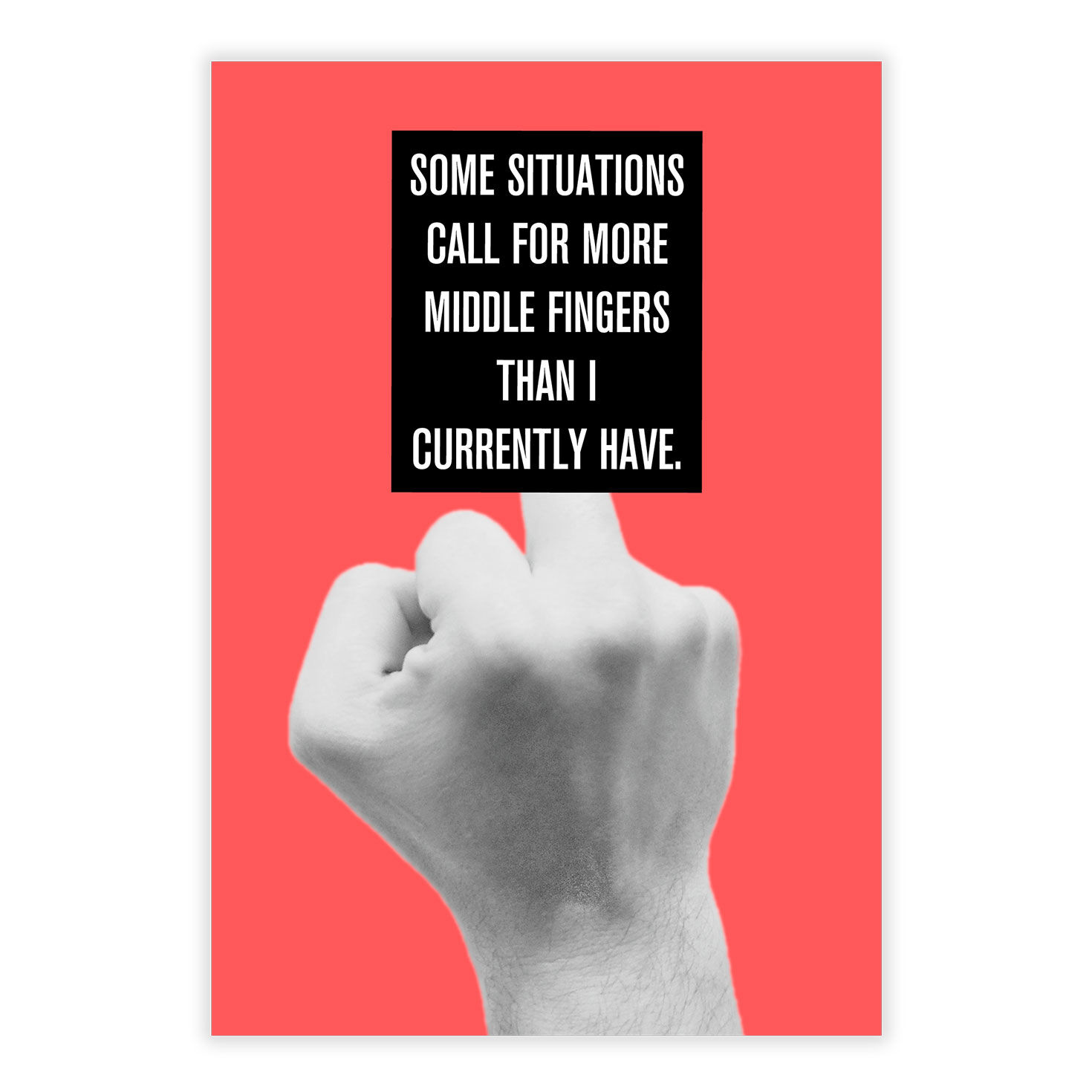 Middle Finger Situation eCard, , large image number 2
