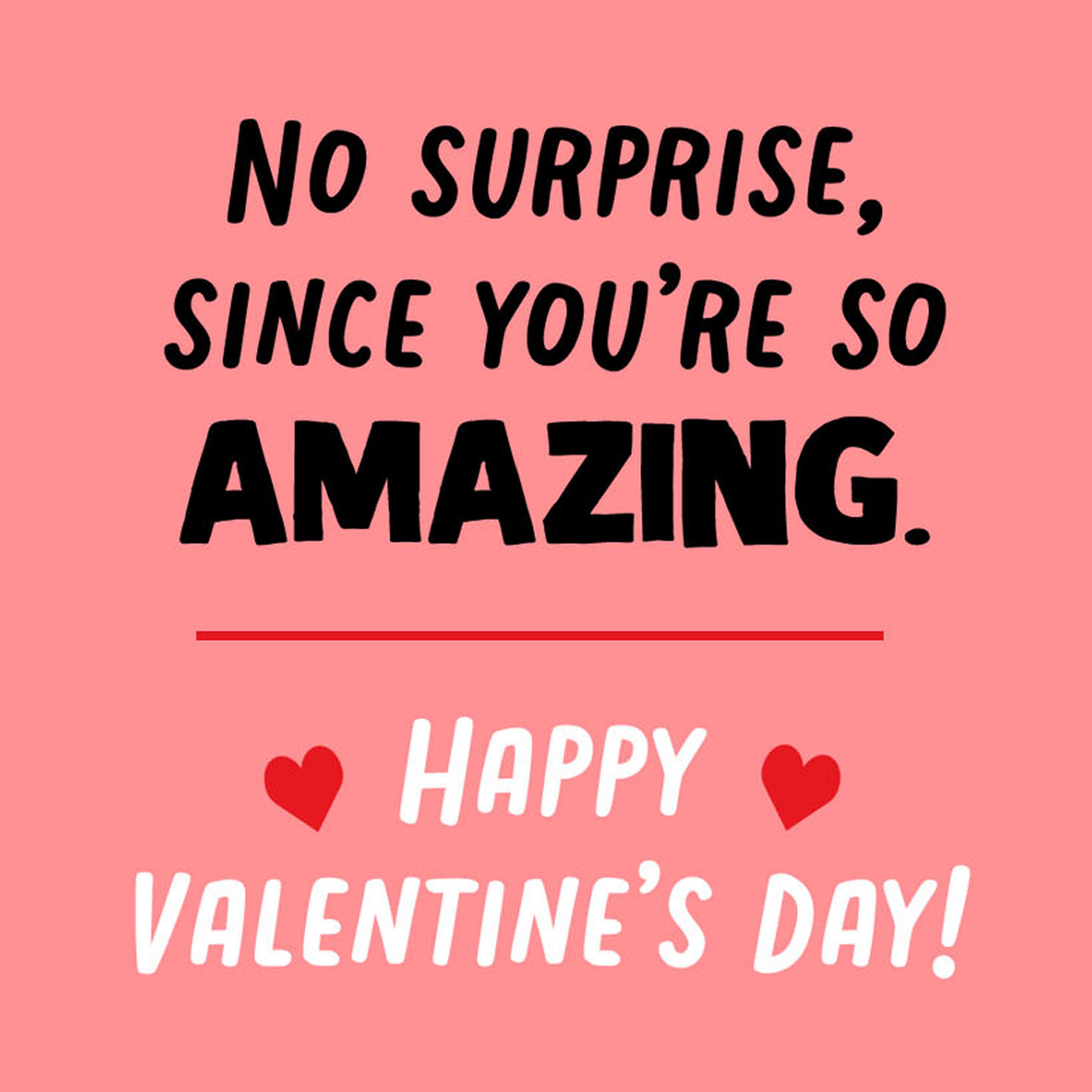 Smiling Heart Kids Valentine's Day Card Sentiment image number 2