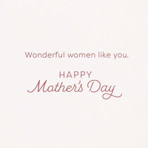 You're a Wonderful Woman Mother's Day Card for Aunt, , large image number 3