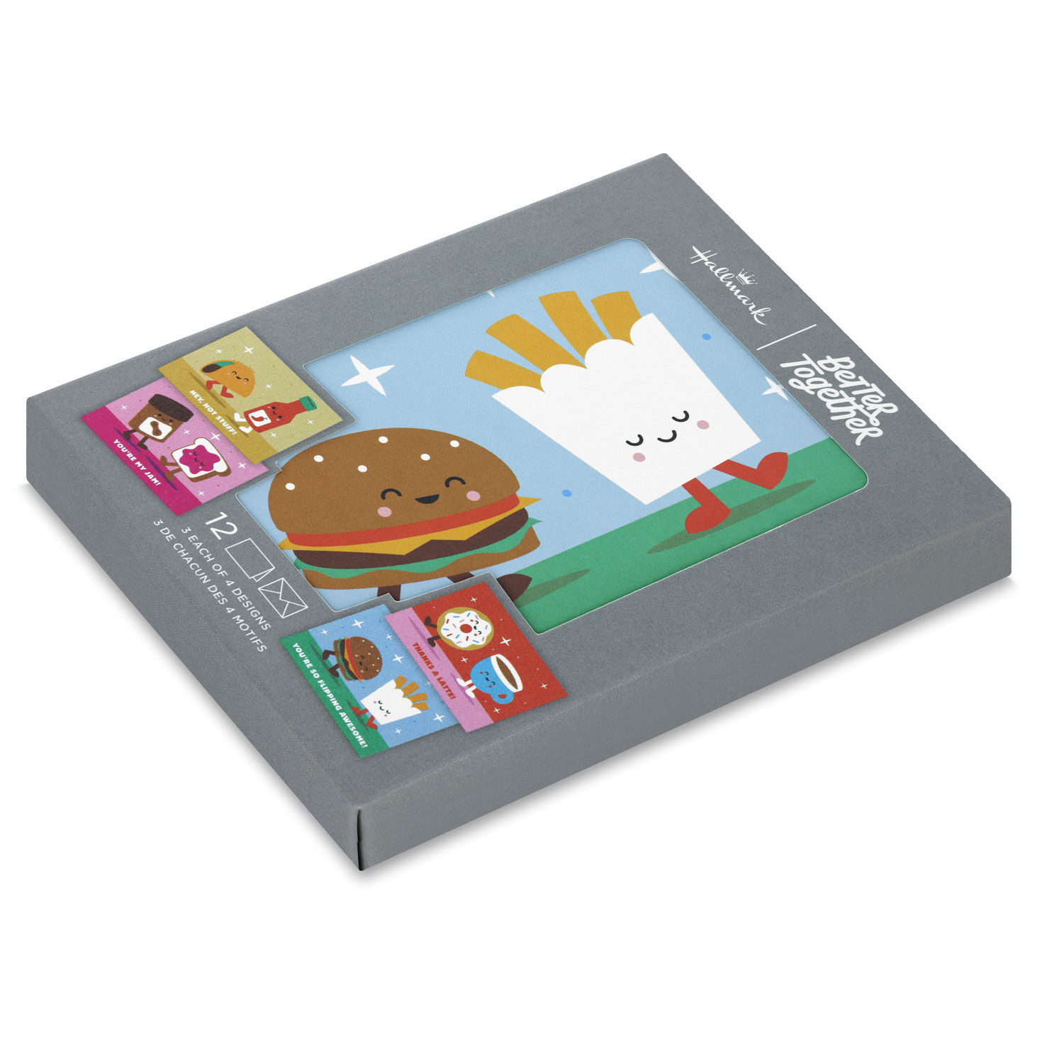 Better Together Food Assorted Blank Note Cards  image number 2