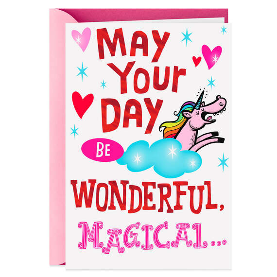 Unicorn Farts Funny Mother's Day Sound Card, , large image number 1