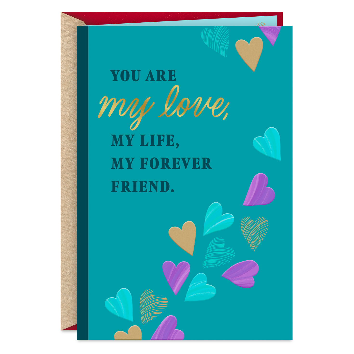 My Love, My Forever Friend Romantic Sweetest Day Card