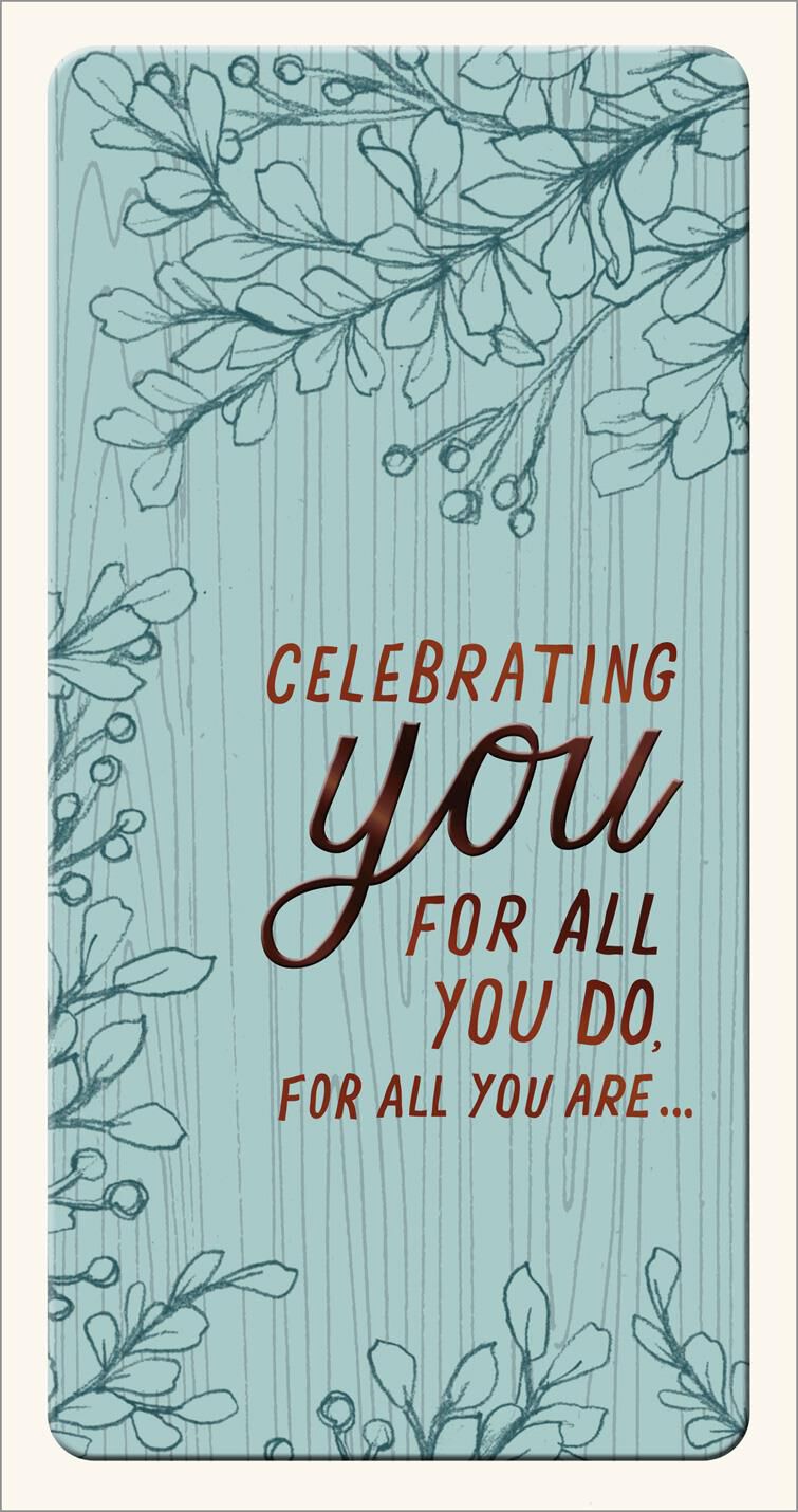 Branches Money Holder Father's Day Card