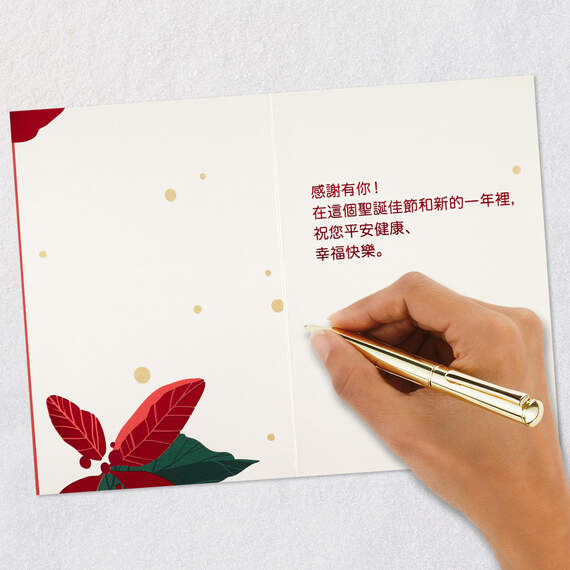 So Grateful for You Chinese-Language Christmas Card, , large image number 6