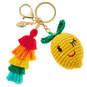 Crochet Lemon and Tassel Keychain, , large image number 1