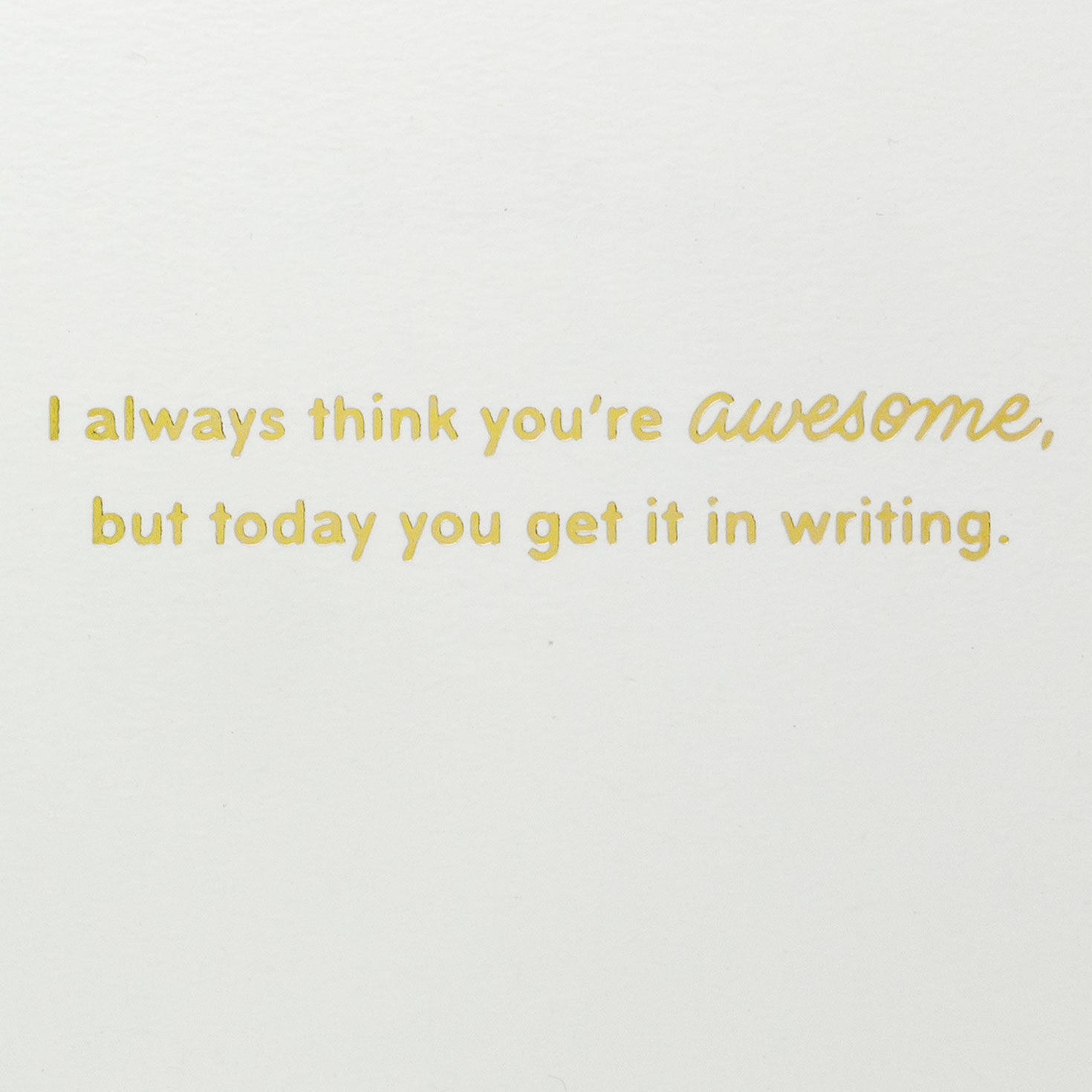 Diploma in Gold Lettering Graduation Card Sentiment image number 2