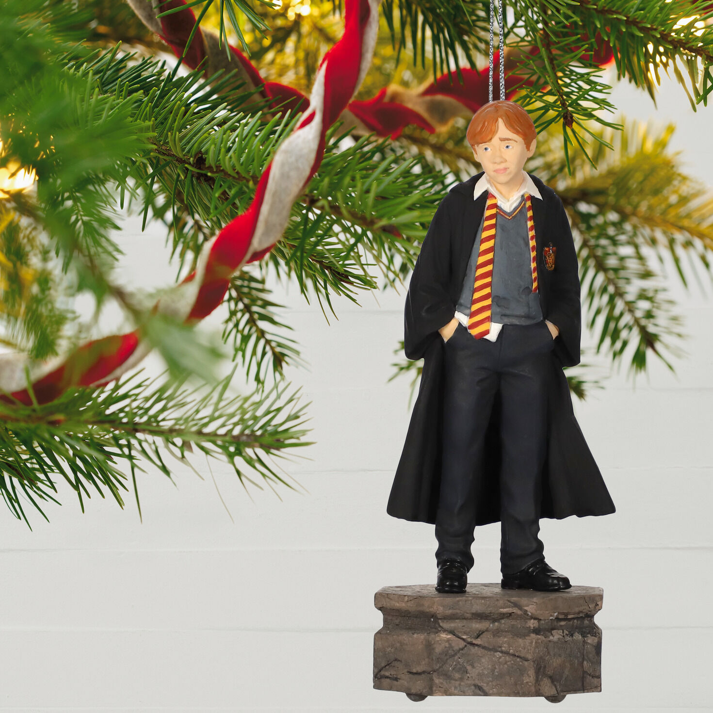 Hallmark Set Of 3 Christmas Ornaments Harry Potter Hermione And Ron Harry Potter Collectables