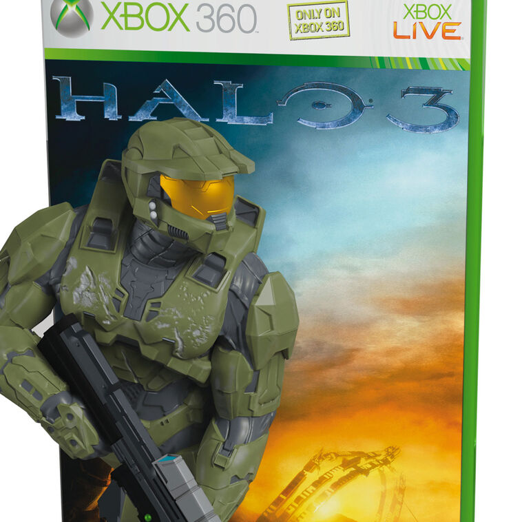 Halo 3 Video Game Case Keepsake Ornament closeup view image number 5