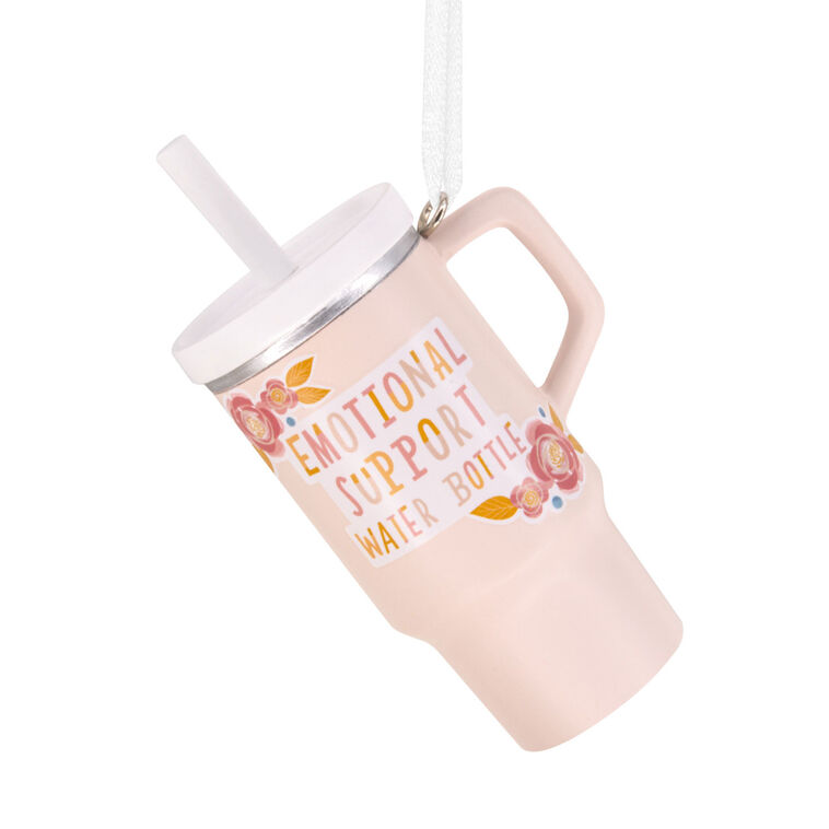 Emotional Support Water Bottle Hallmark Ornament