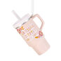 Pink Stainless Straw Cup Christmas Ornament front image number 1