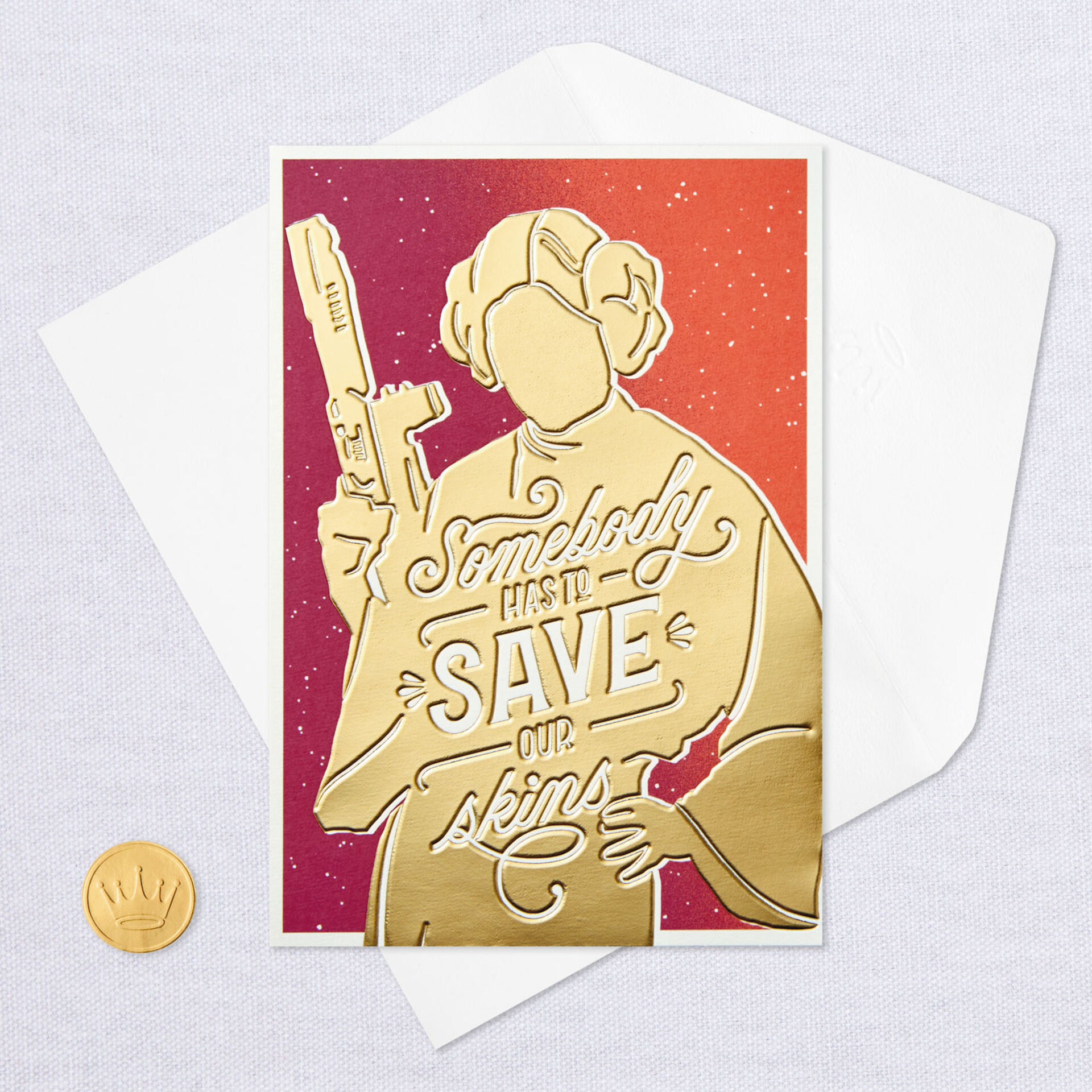 Star Wars Princess Leia Rescue Birthday Card Greeting Cards Hallmark