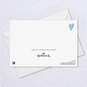 Personalized Born to Be Loved Blue New Baby Photo Card, , large image number 3