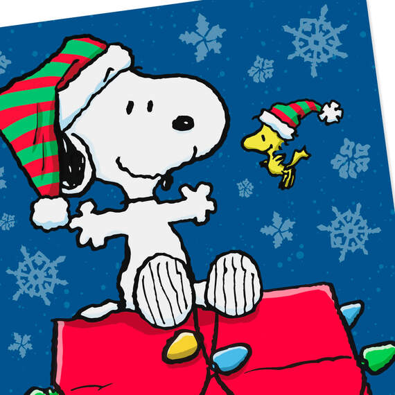 Peanuts® Snoopy and Woodstock Christmas Cards, Pack of 10, , large image number 3