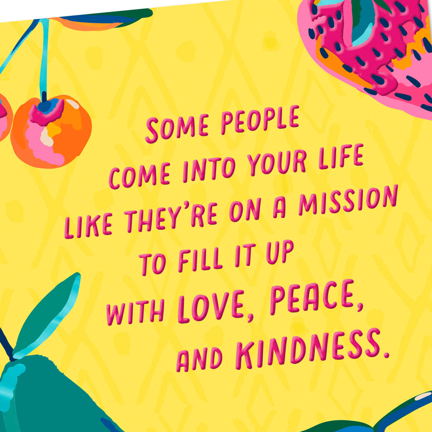 Colorful Fruit Religious Thank You Card Card Front Detail image number 4