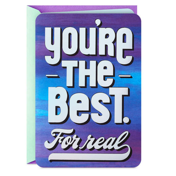 You're the Best Blank Card