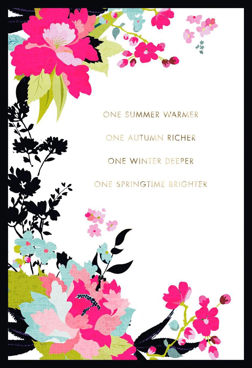One Year More Birthday Card