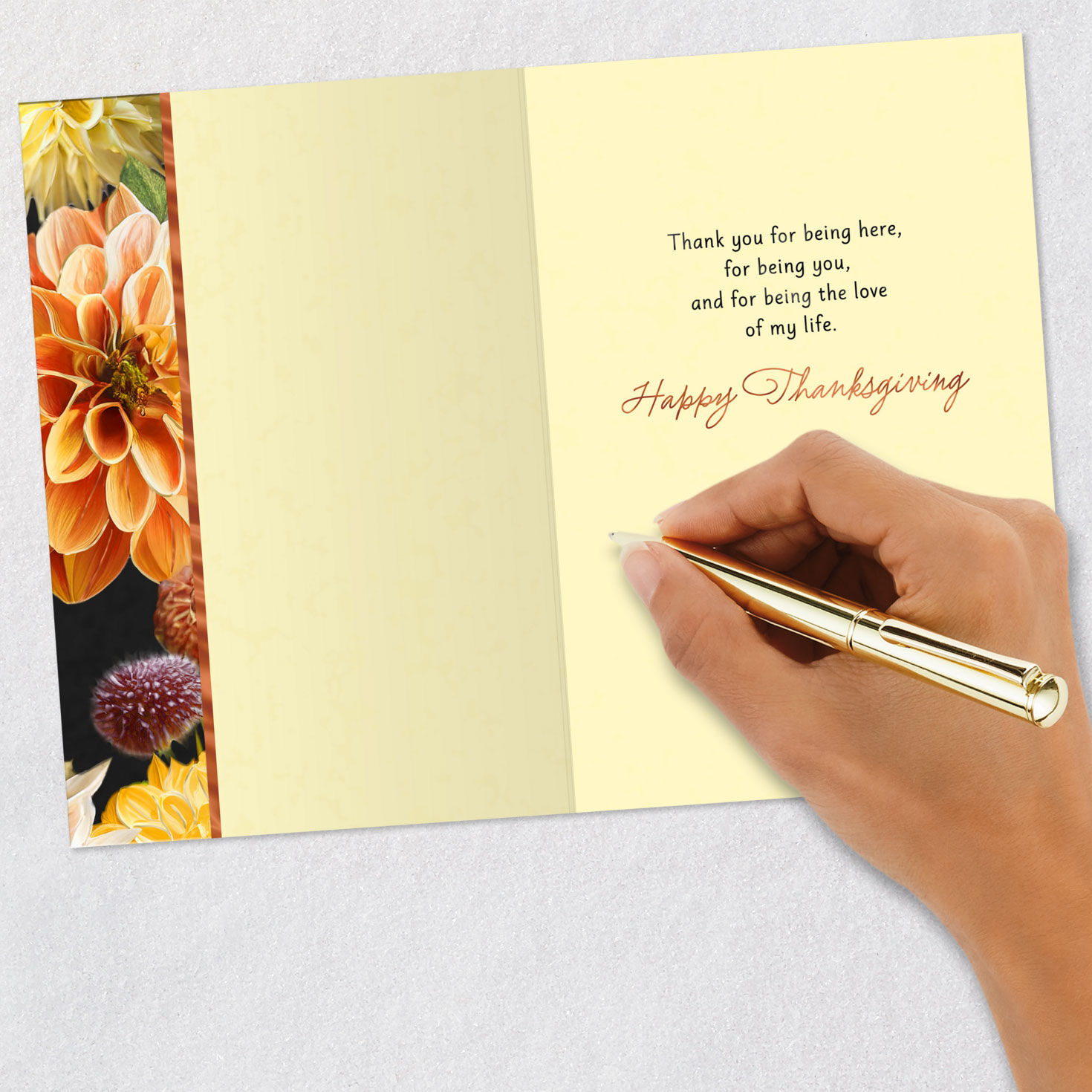 You're the Love of My Life Romantic Thanksgiving Card for only USD 3.99 | Hallmark