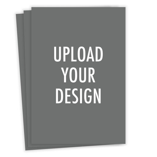 Create Your Own Vertical Flat Photo Card, 