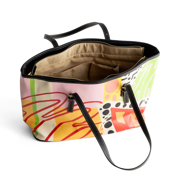 Melissa Mitchell Dots and Doodles Tote Bag, Dots & Doodles, large image number 2