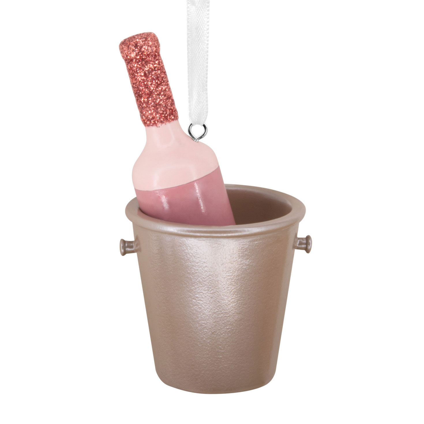 Wine and Friends Christmas Ornament Back image number 6