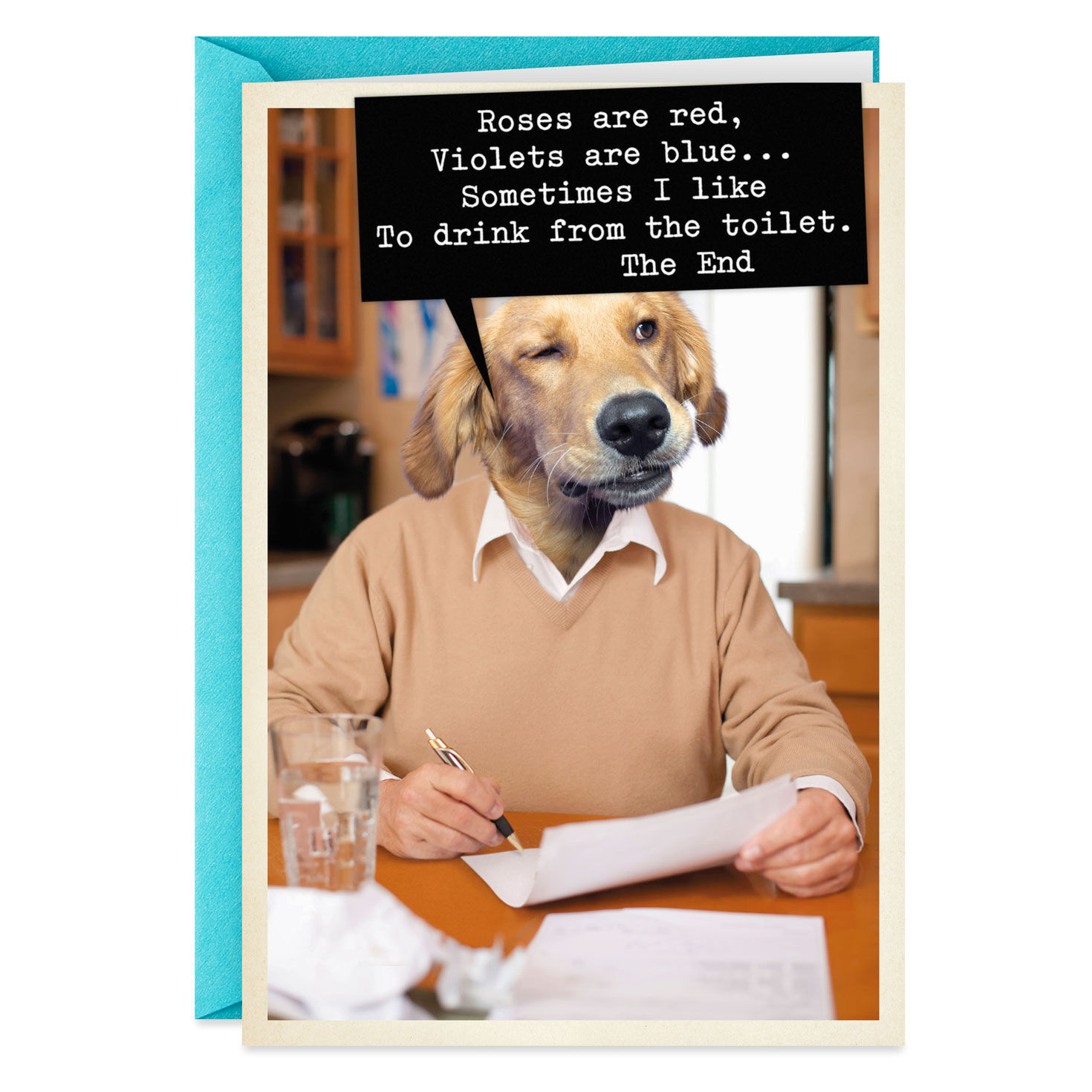 Dog Poet Funny Birthday Card Greeting Cards Hallmark