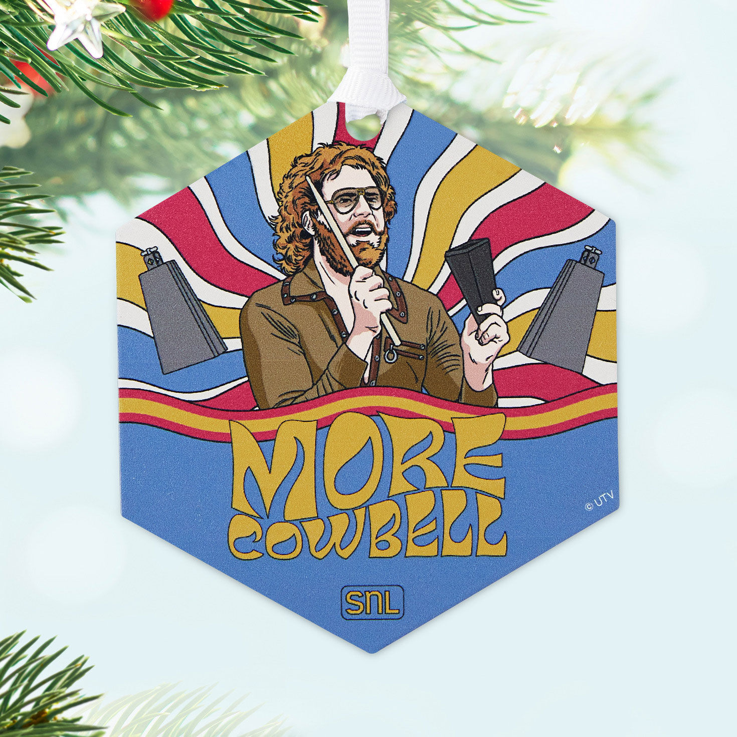 Saturday Night Live More Cowbell Metal Ornament, , large image number 2