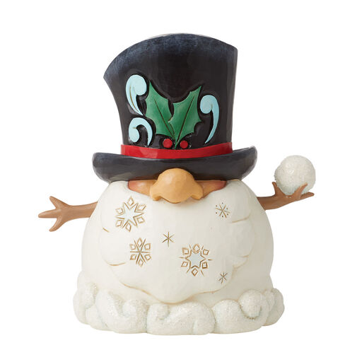 Jim Shore Snowman Gnome Figurine, 5.3", 