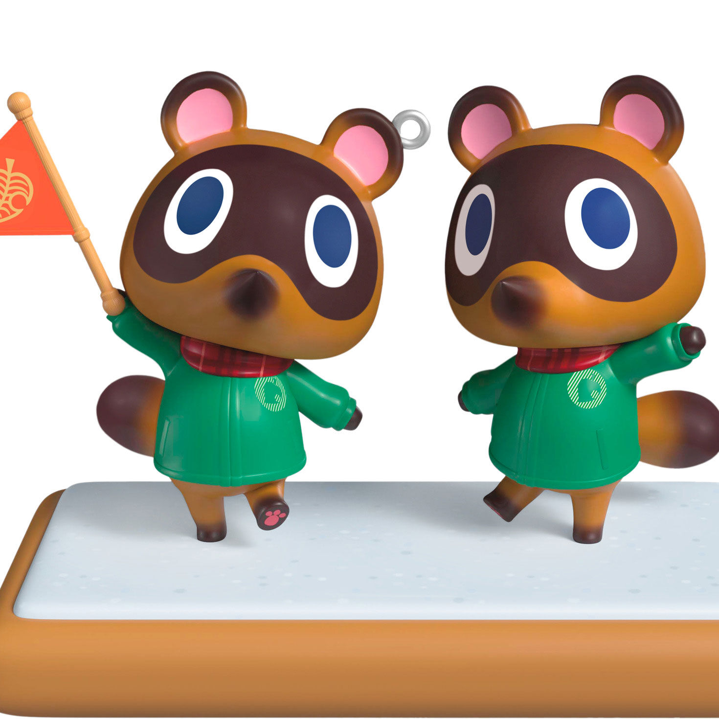 Animal Crossing Timmy and Tommy Keepsake Ornament closeup view image number 5