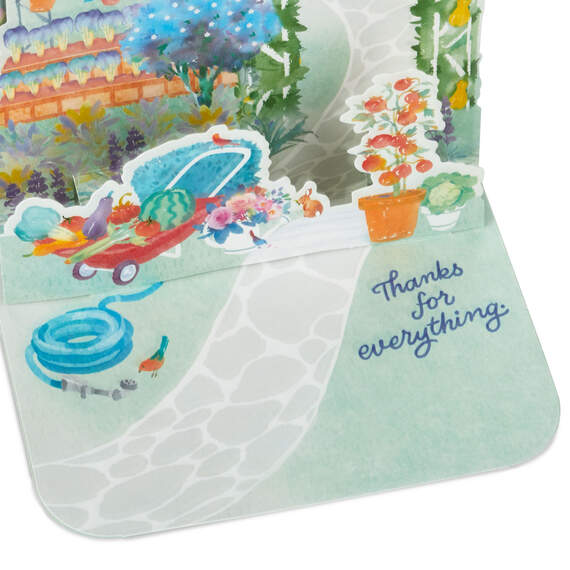 Thanks for Everything Pop-Up Mother's Day Card for Mom, , large image number 4