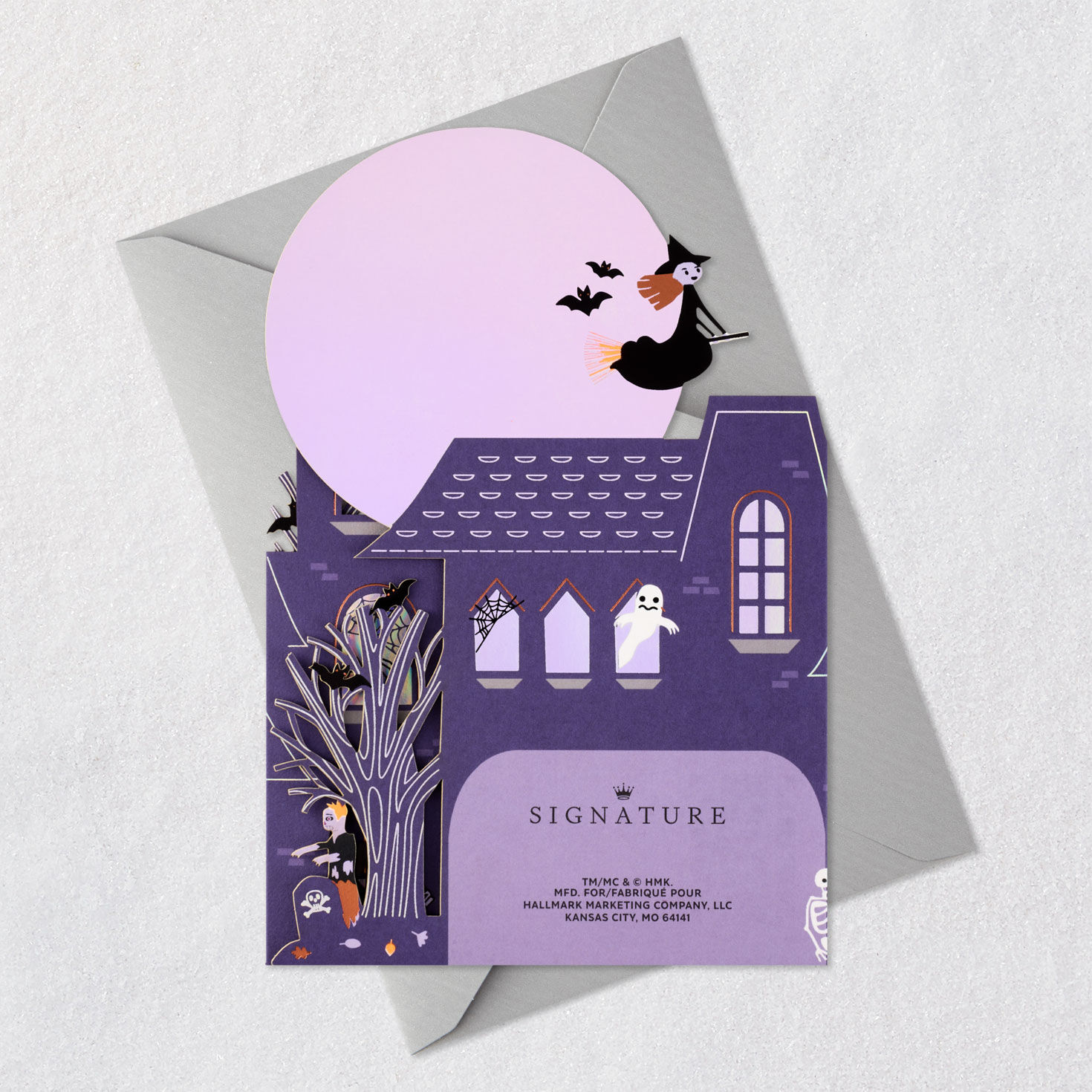 Fold-Out Haunted House Halloween Card for only USD 8.99 | Hallmark