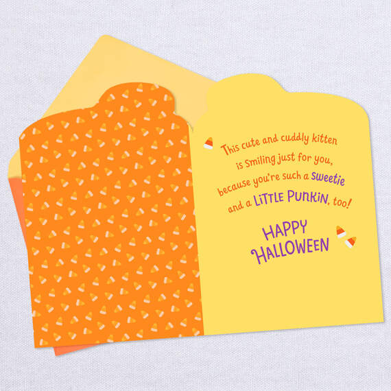 You're Purr-fectly Sweet Halloween Card for Great-Granddaughter, , large image number 3