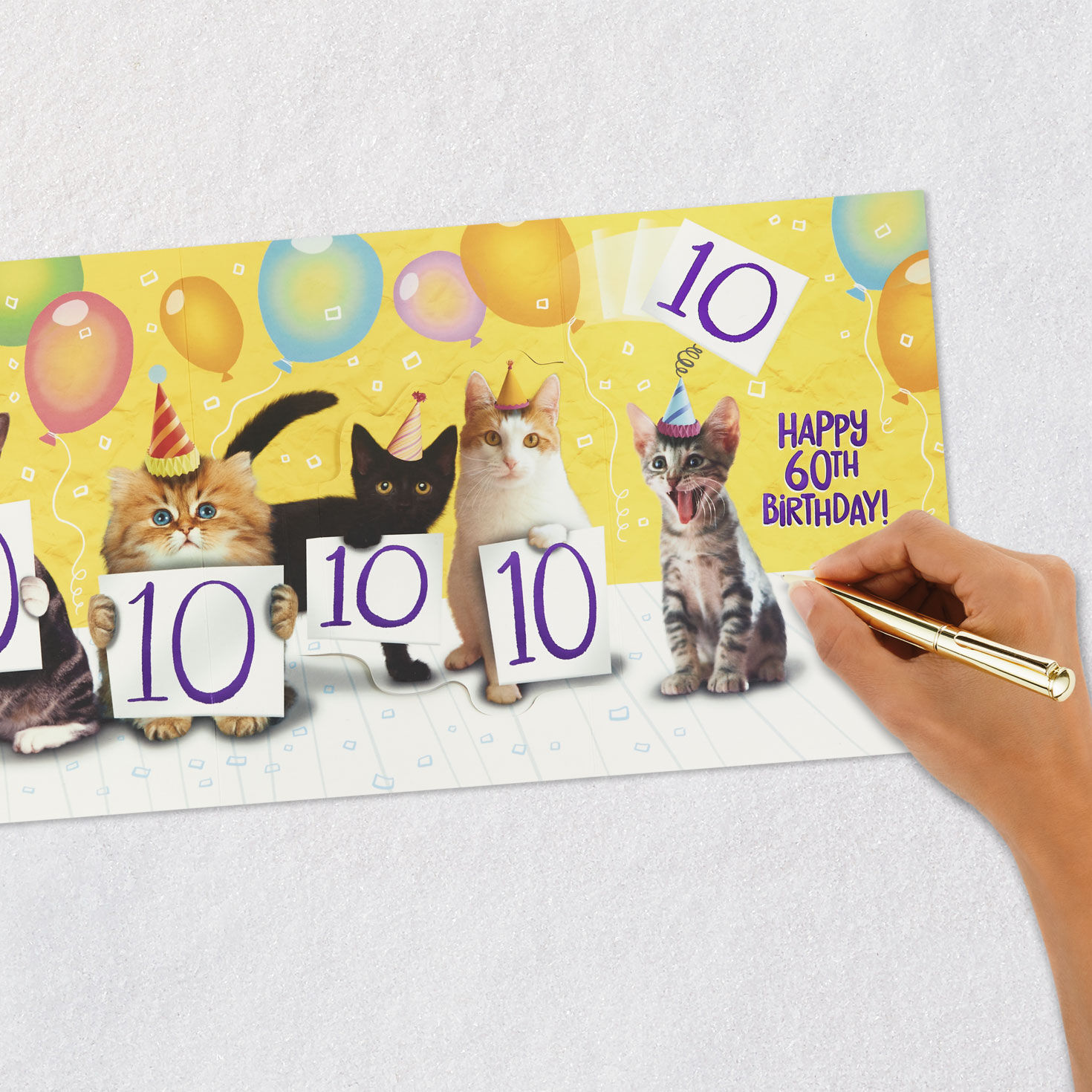 Six Perfect 10s Funny 60th Birthday Card for only USD 5.59 | Hallmark