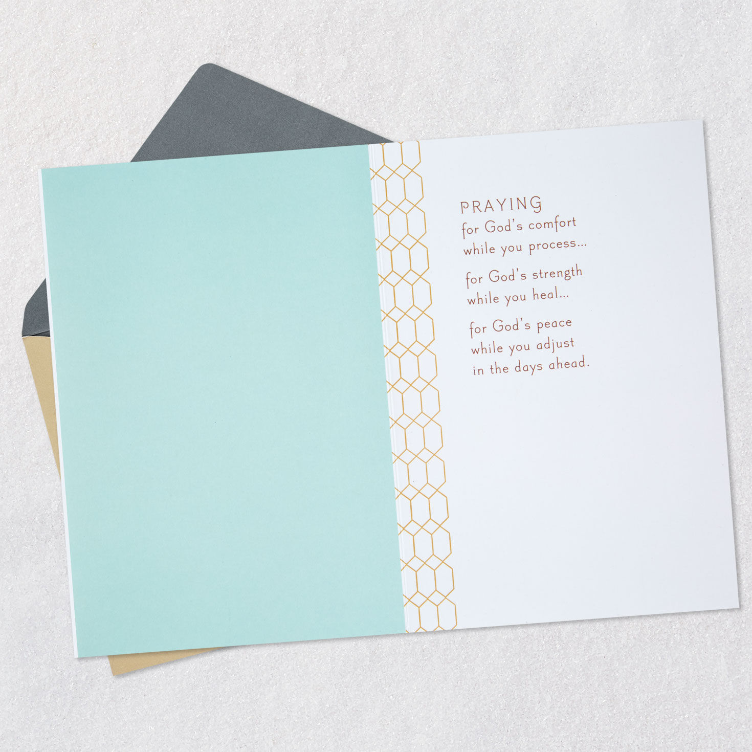 With Caring Prayers Religious Sympathy Card for Loss of Husband for only USD 5.99 | Hallmark