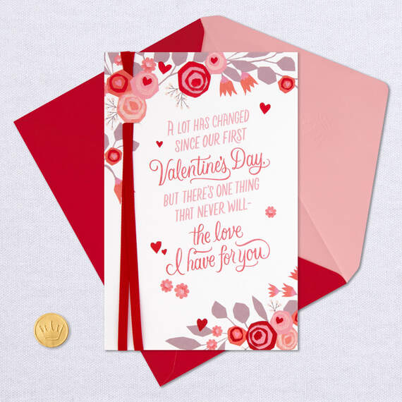 Love You With All My Heart Valentine's Day Card, , large image number 5